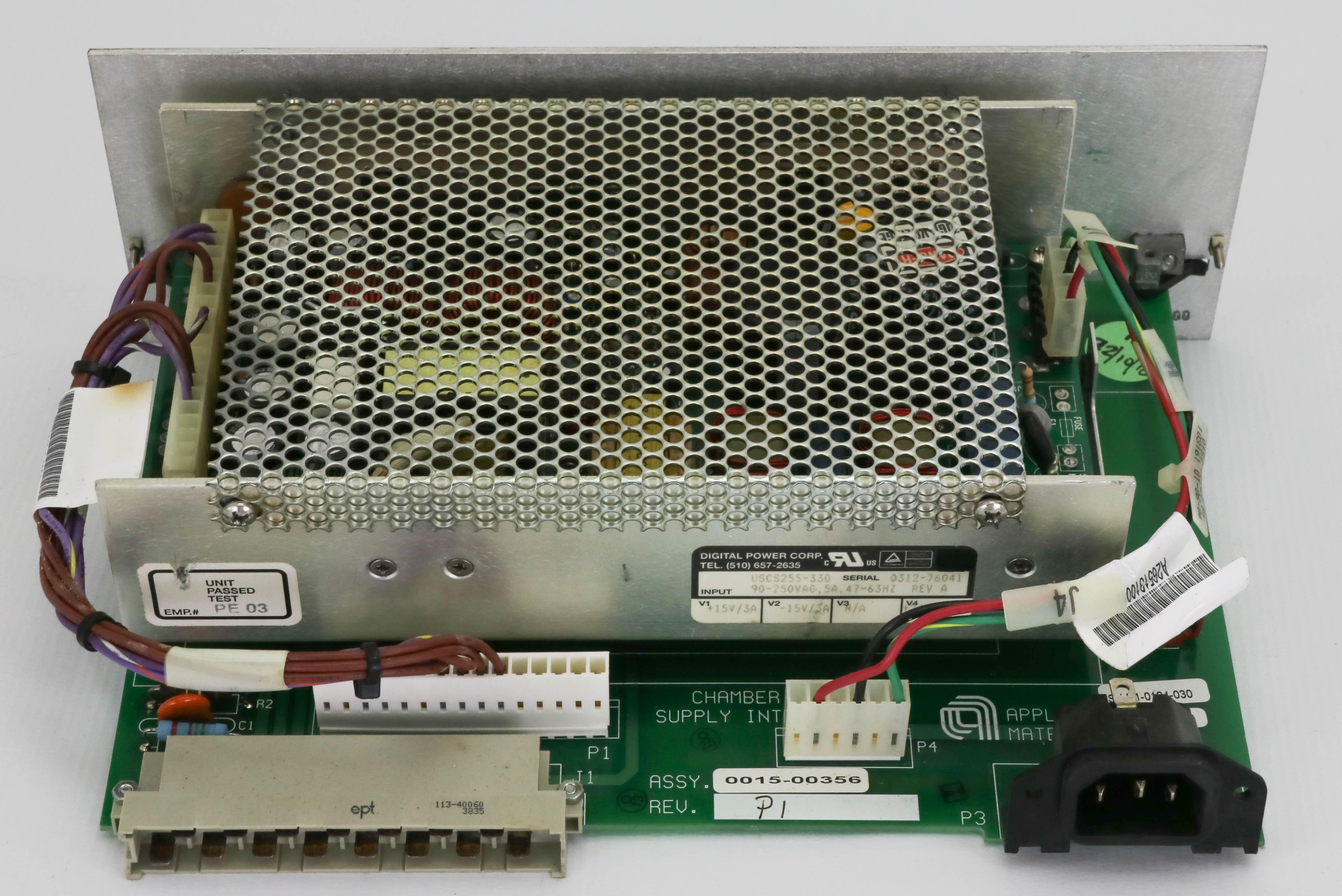 ロジック 12727 APPLIED MATERIALS MODIFICATION, ASSY, PCB, CHMBR POWER, 0015